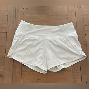 Lululemon Speed Up shorts, size 4